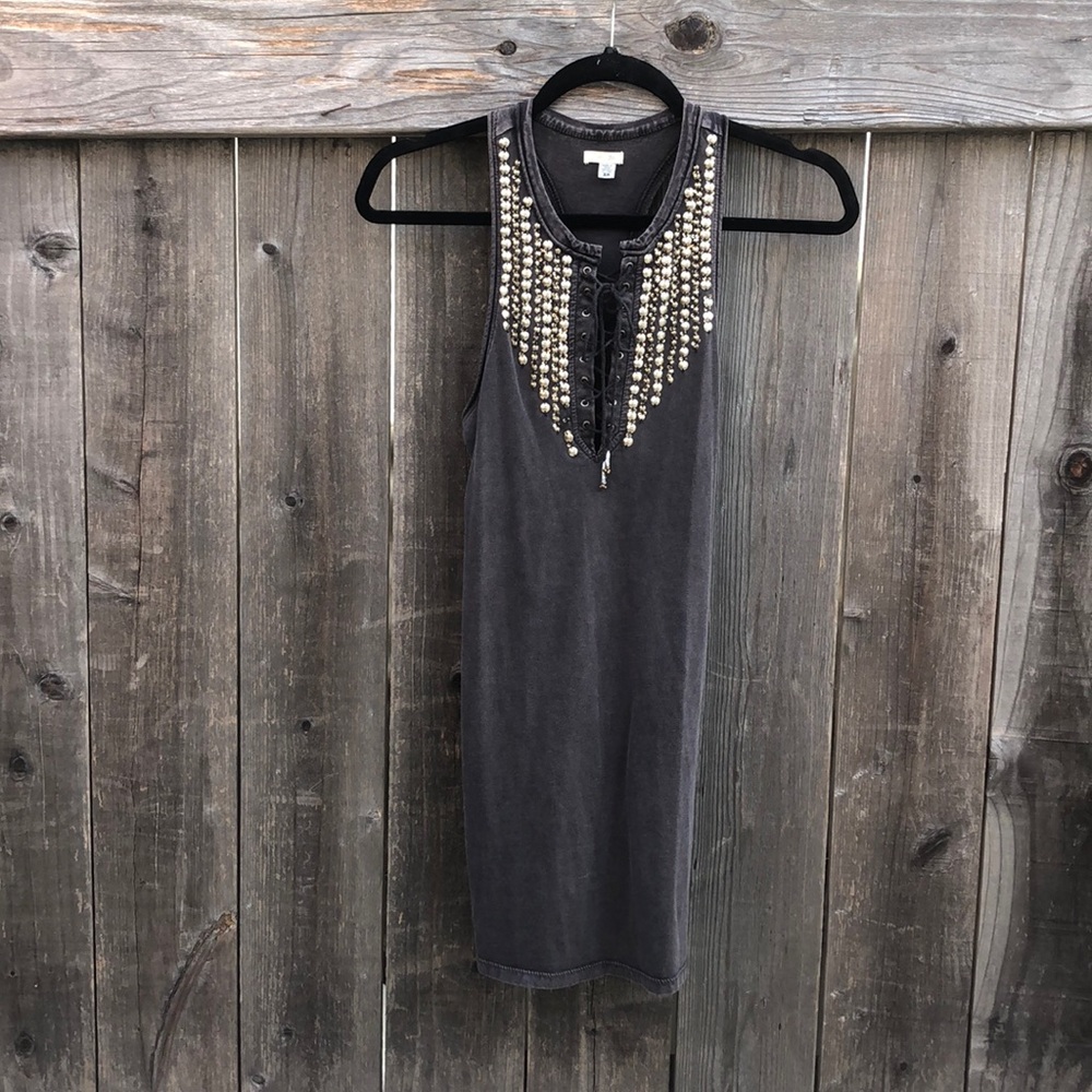 Stretch dress with stuffed top